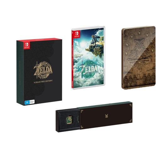 The Legend of Zelda: Tears of the Kingdom Collectors Edition Switch NEW  ☑️ - Picture 1 of 2