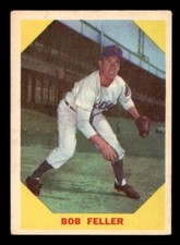 1960 Fleer Baseball Greats Baseball #26 Bob Feller VG *e1