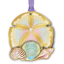 Beacon Design 63926 Sand Dollar Collage Hanging Ornament