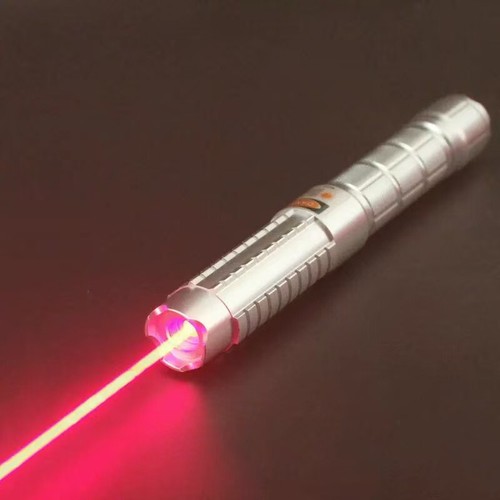 1mw Adjustable Focus 650nm Red Laser Pointer Pen Visible Beam Light Flashlight - Picture 1 of 9