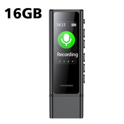 Grabadora de voz digital de 64 GB reproductor de MP3 de 48 horas dictáfono dispositivo de grabación de audio - Imagen 26 de 29
