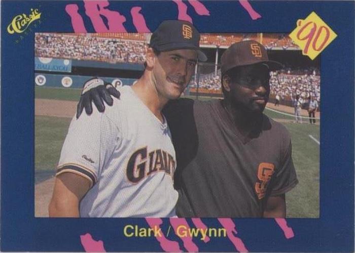 1990 Classic - Tony Gwynn Will Clark #87 - 1 of 1
