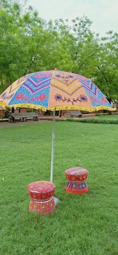 Indian Hippie Sunshade For Royal Blue, Party, Room Decor & Perfect For Summer - Picture 3 of 4