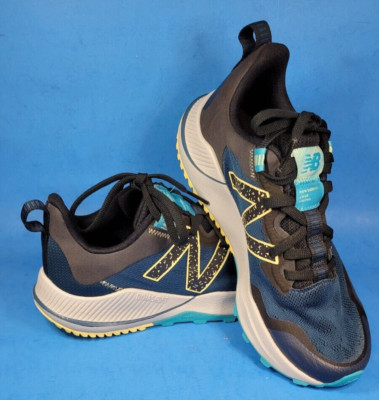 New Balance Nitrel Dynasoft Blue All Terrain Trail Running Sneaker 8.5 Woman's