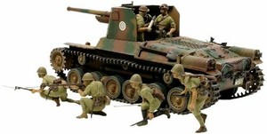 Tamiya-1-35-Military-Miniature-Series-No-331-Japanese-Army-set-cannon-tanks