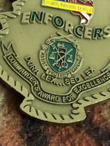 United States Army Military Police NTC Fort Irwin Enforcers Rare Very Good - Picture 4 of 8