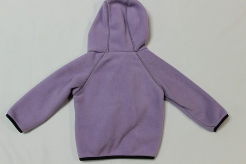 Toddler size 2-3T purple zip fleece jacket with cow design Unbranded - Picture 3 of 3