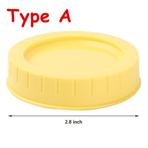 4 Stück Einmachglasdeckel Kunststoff farbig Einmachglasdeckel Silikon Dichtung O Ringe, HQ - Bild 13 von 20