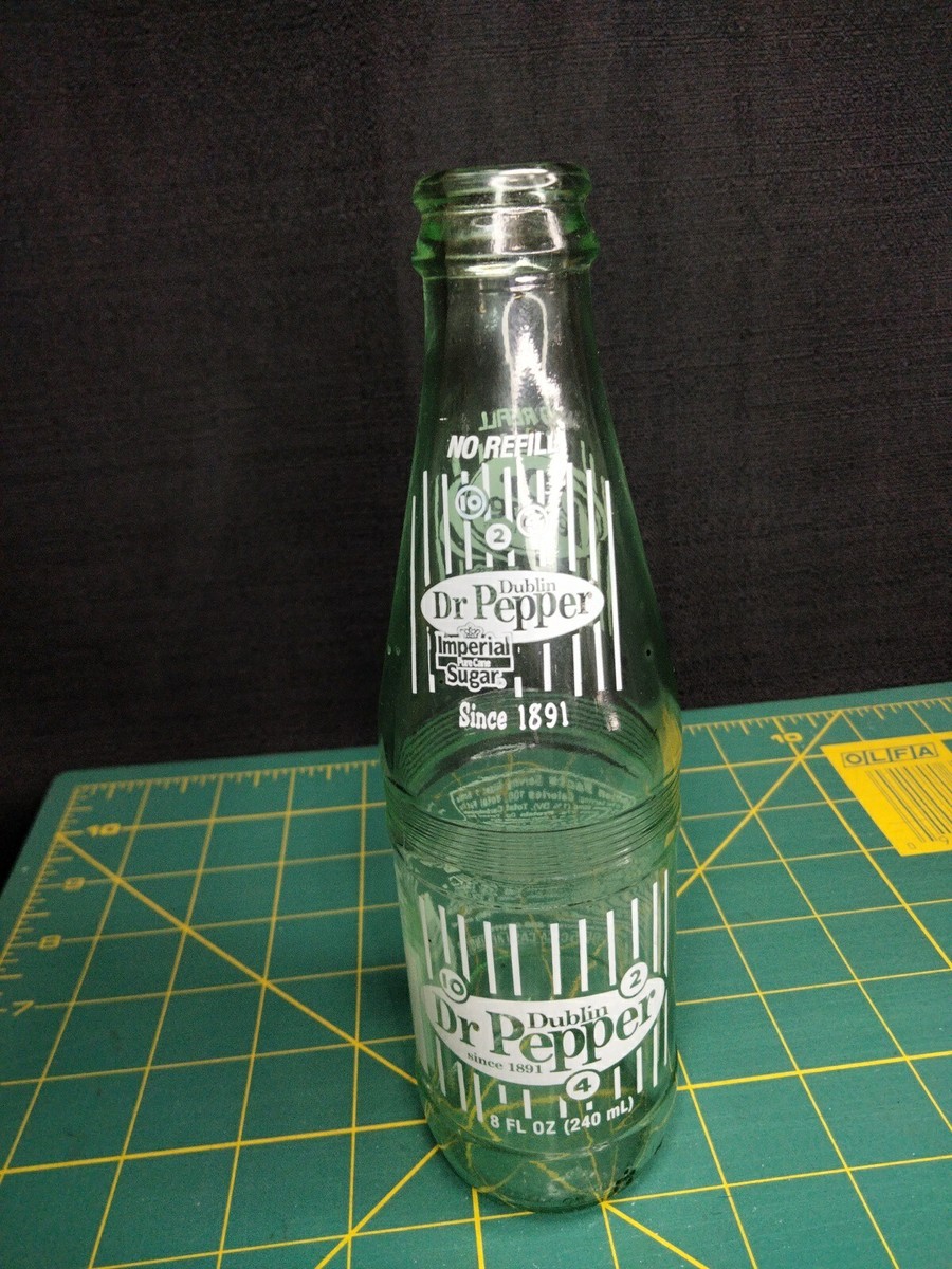 Dublin Dr. Pepper Imperial Pure Cane Sugar Soda Bottle 8oz Since