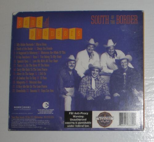 South of the Border by Sons Of The Pioneers - Country - Music Audio cd - Imagen 2 de 2