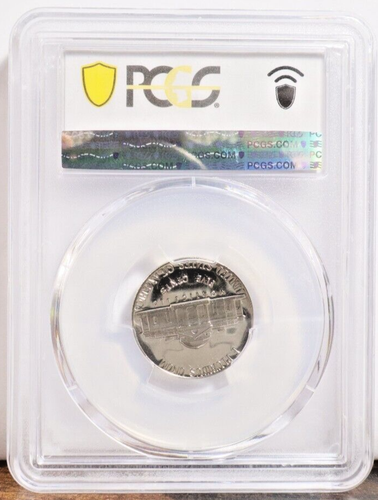 1975 S JEFFERSON NICKEL GRADED PCGS PR69DCAM - Picture 2 of 2