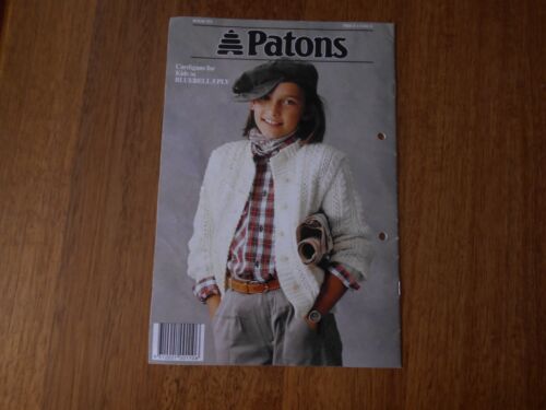 PATONS KNITTING BOOK NO. 953 - CARDIGANS FOR KIDS - GOOD CONDITION - - Picture 4 of 4