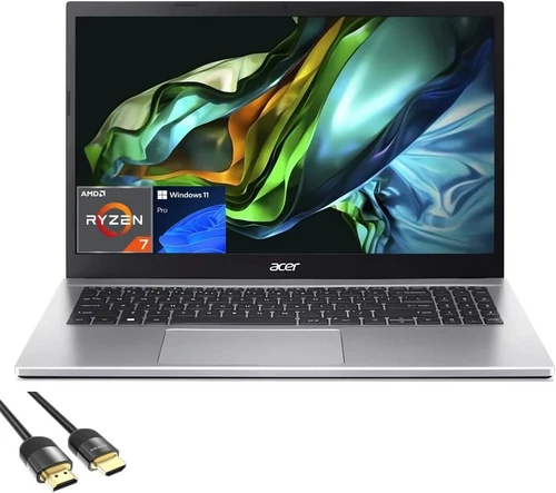 acer Aspire 3 Laptop for Student & Business, 15.6" FHD Micro-Edge Display, AMD 8
