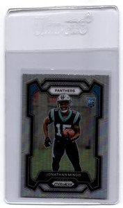 2023 Panini Prizm #312 Jonathan Mingo Silver