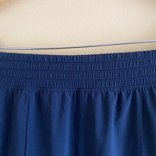 Lululemon Wanderer Crop Woman 8 True Navy Pull On Pockets Coastal - Picture 5 of 14