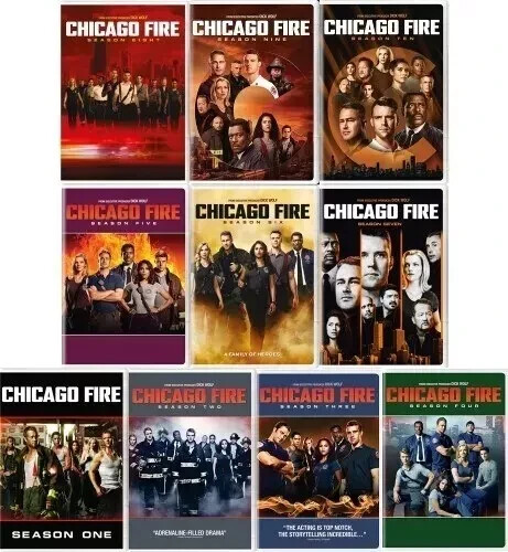 Chicago Fire: The Complete Collection Series Seasons 1-10 DVD New - Picture 1 of 1