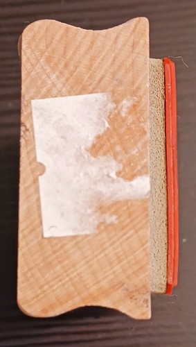 PARTY TIME 601E Penny Black Rubber Stamp 1.75"x2.5" - Picture 5 of 22