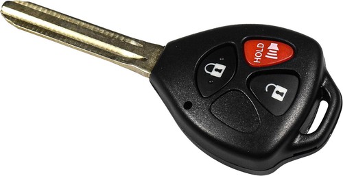 HQRP Remote Uncut Key Shell FOB Keyless for Toyota RAV4 2006 2007 2008 - Zdjęcie 4 z 7