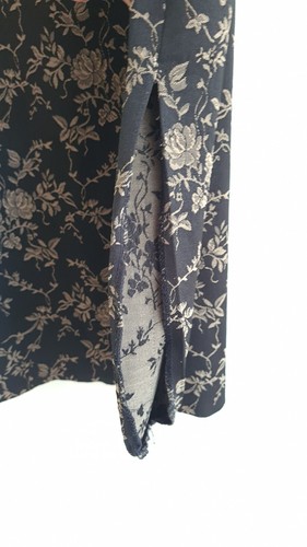 Kookai Vintage 90's Floral Lace Fitted Dress Adjustable Straps - Size 40 UK 12 - Picture 12 of 15