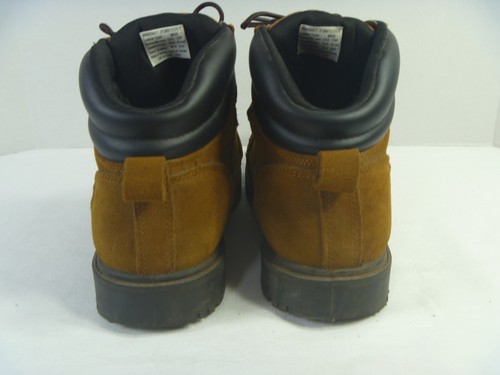 Brahma Boots Mens Size 12W Brown Suede Waterproof Hiking Work Boot MNbr0544411 - Picture 8 of 10
