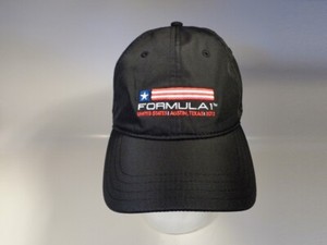 FORMULA-1-AUTO-RACING-UNITED-STATES-AUSTIN-TEXAS-2012-CAP-HAT-BLACK