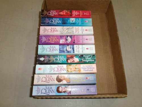 The Bridgertons Series by Julia Quinn (9 From Series-Titles Below) Lot 7068