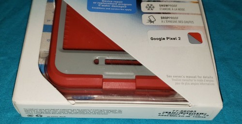 LifeProof FRE Series Waterproof Case Cover for Google Pixel 2 - Red/Gray - Picture 3 of 8