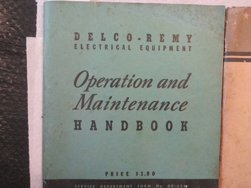 TWO DELCO REMY HANDBOOKS. DATED 1942 AND 1943. PAPERBACK BOOKS. - Picture 4 of 5