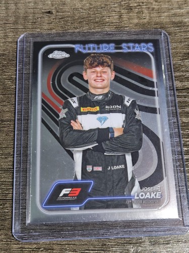 2024 Topps Chrome Formula 1 - F3 Drivers Future Stars Joseph Loake #71 (RC) - Picture 1 of 2