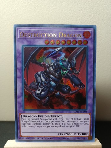 Yu-Gi-Oh! TCG Destruction Dragon Legendary Collection Kaiba LC06-EN003 LP - Picture 1 of 2