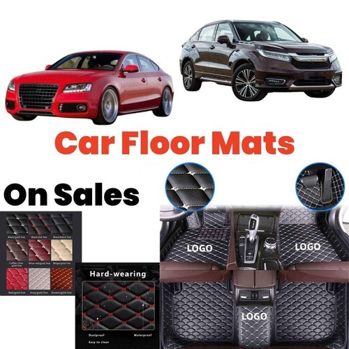 For Audi A3 A4 A5 A6 A7 A8 Custom Liner Rugs Luxury Car Floor Mats Waterproof - Imagen 8 de 19