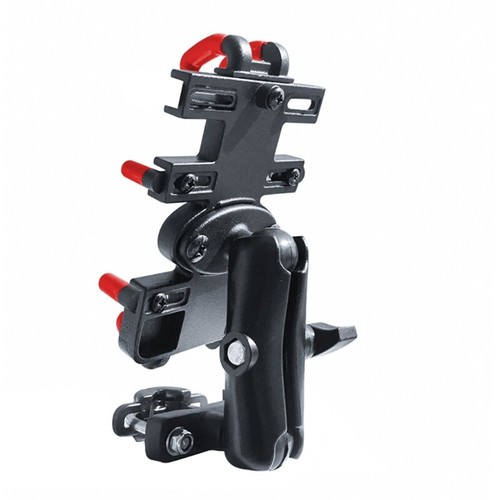 Motorcycle Phone Mount-Thin Tube Mount Cell Phone Clamp, Scooter Phone Clip - Photo 7 sur 9