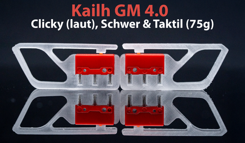 Mikroschalter Microswitch Gaming Mouse Switch Maus Huano Kailh ASUS Rog Silent - Bild 11 von 22