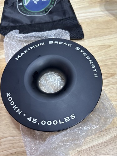 Overland Vehicle Systems Recovery Ring 6.25" 45,000 lb. Black - Picture 2 of 7