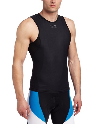 GORE BIKE WEAR UWSINM Mens BASE LAYER WINDSTOPPER Singlet, black, XXL GORE BIKE WEAR UWSINM Mens BASE LAYER WINDSTOPPER Singlet, black, XXL