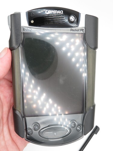 PDA vintage Compaq iPaq H3800 Series 3850 - BOTTES - Microsoft Pocket PC 2002 - Photo 2 sur 11