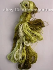 Chinese 100%real natural mulberry silk,hand-dyed embroidery silk floss/thread