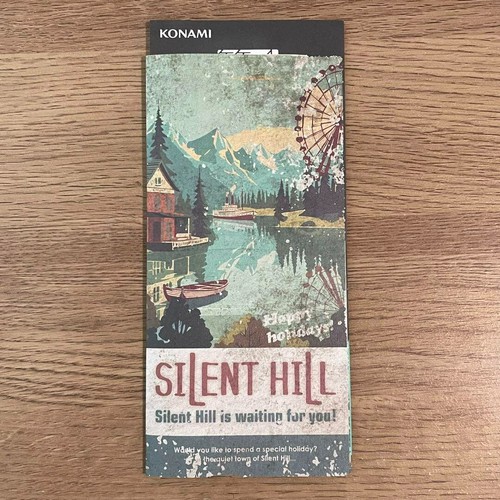 Folleto de información turística Silent Hill 2 Tokyo Game Show TGS 2024 - Imagen 2 de 2