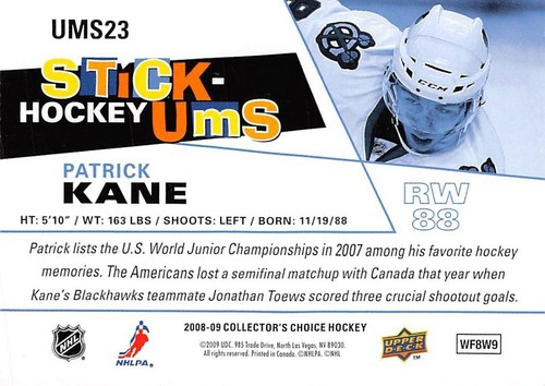 Patrick Kane 3-Card Lot - Picture 6 of 6
