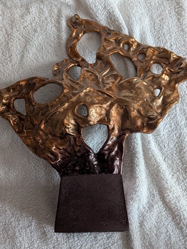Cyan Design Andromeda sculpture Nickel/Gold in beautiful condition - Picture 17 of 18