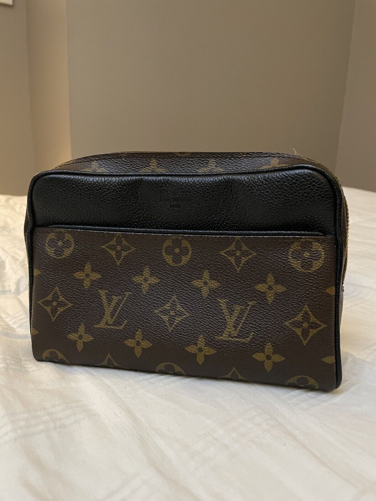 LV Bumbag black classic Monogram., Luxury, Bags & Wallets on Carousell