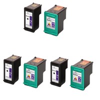 Compatible 3 X Hp74xl Hp75xl Ink Cartridge 6 Pack For Hp Deskjet D4200 Compatible 3 X Hp74xl Hp75xl Ink Cartridge 6 Pack For Hp Deskjet D4200