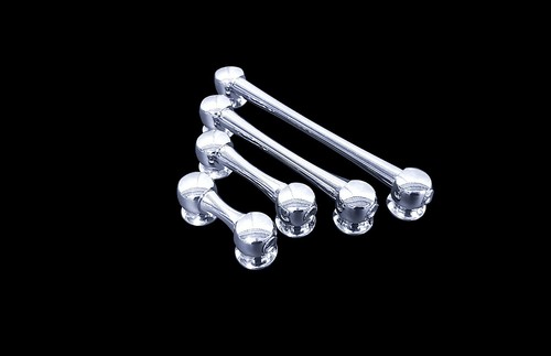 DRUM LUGS 10x DFP 51MM CHROME DRUM LUG DOUBLE END BLOCK HEAD TUBE LUG BHTL-51(C) - Picture 4 of 6