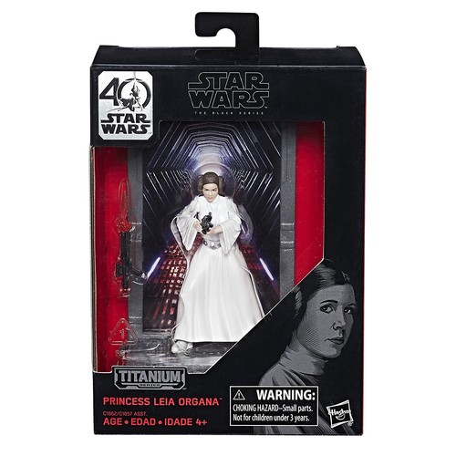 Star Wars 40th Anniversary Black Series Titanium Series Die-Cast Metal Figures - Picture 2 of 16