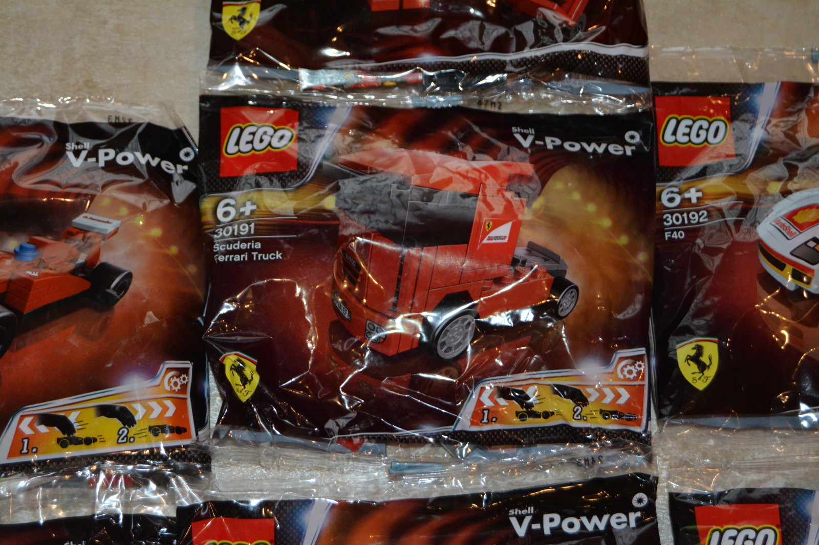 Lego V-Power Shell SondeROTition: Ferrari / V-Power Lego 30190 bis 30196 87f4eb Lego V-Power Shell SondeROTition: Ferrari / V-Power Lego 30190 bis 30196 87f4eb