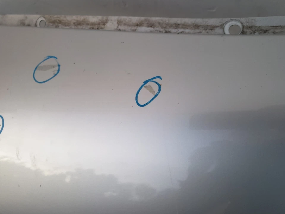 ✅ 97-04 OEM Porsche Carrera 911 Boxster Panel de guardabarros delantero lado del conductor plateado * Foto 4 de 4