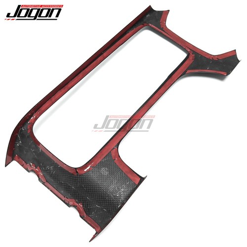 Carbon Console Water Cup Holder Panel Trim For Subaru WRX VB STI GT 2022 2023-24 - Picture 6 of 9