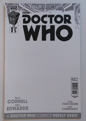 Doctor Who Four Doctors 1 2 3 4 10th 11th 12th Doctor Clara Oswald Titan Books - Picture 2 of 11