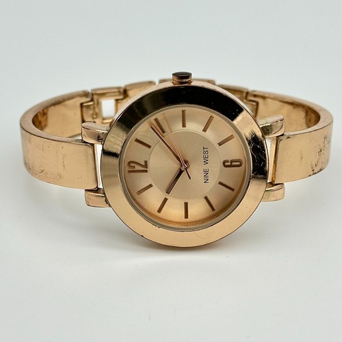 Klassisches Quarz-Damenarmbanduhr Nine West 9W roségoldfarben, 35 mm, Neu mit Etikett/2188 - Bild 3 von 7