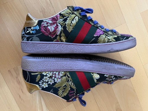 Gucci Ace Floral Sneakers - Multicolor - EU 36 - Bild 3 von 8